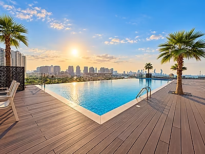 1 BR l Duck Lake View | Two Balconies | Rented at QAR 9,500