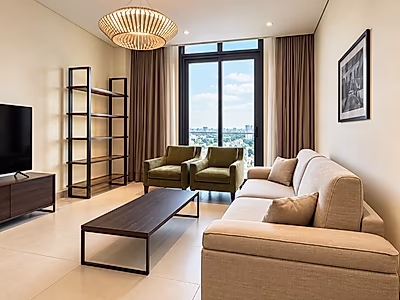 1 MONTH FREE | FULLY FURNISHED 1 BHK | LUSAIL MARINA | POOL & GYM