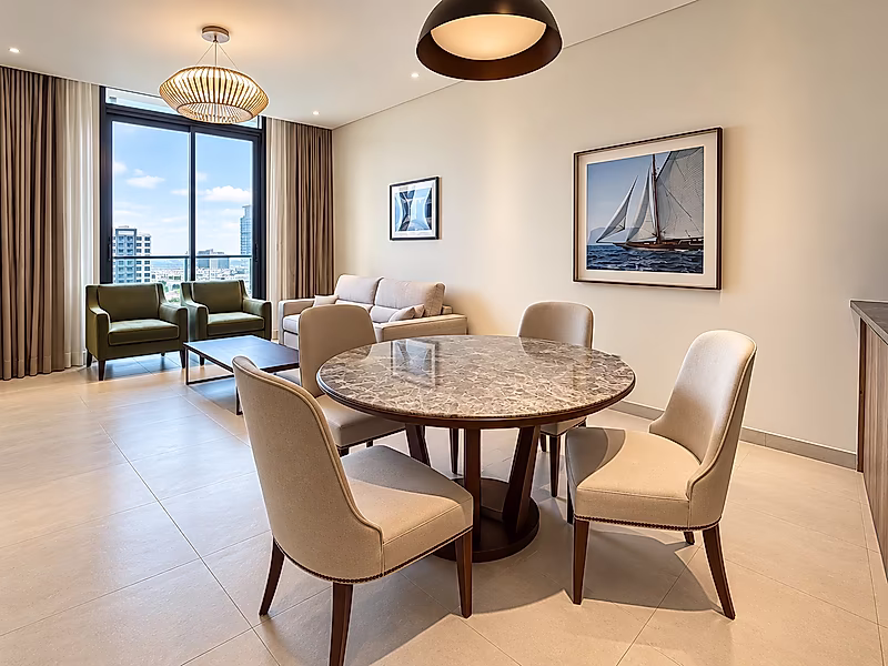 1 MONTH FREE | FULLY FURNISHED 1 BHK | LUSAIL MARINA | POOL & GYM - Photo 4