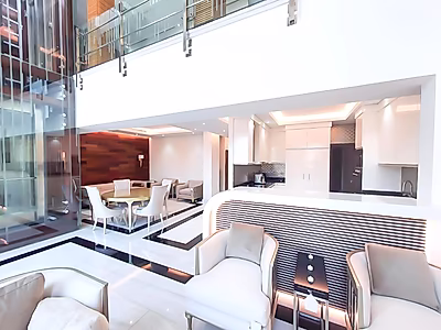ELEGANT TOWNHOUSE | 4+M | FURNISHED | ELEVATOR | MARINA VIEW - Photo 2