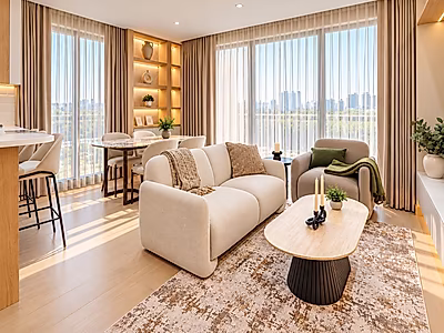 Contemporary 3BR Duplex | Stylish Living