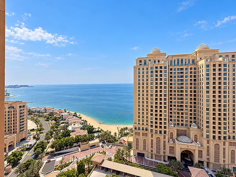 Exceptional Sea Views | Elegant 2BR + Maid - Photo 1