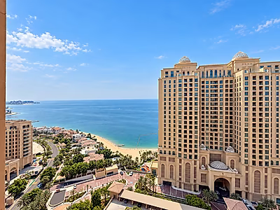 Exceptional Sea Views | Elegant 2BR + Maid