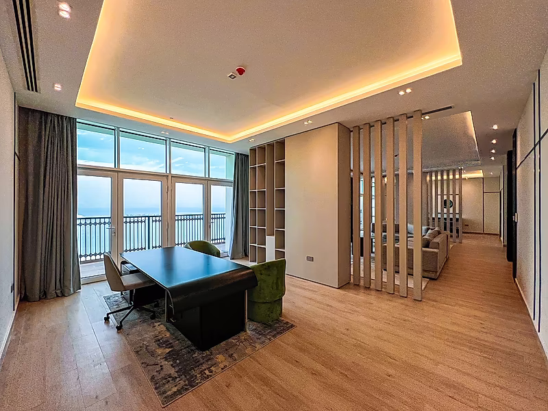 LUXURIOUS 4 BR+M PENTHOUSE | FULL SEA VIEW | THE PEARL - Photo 5