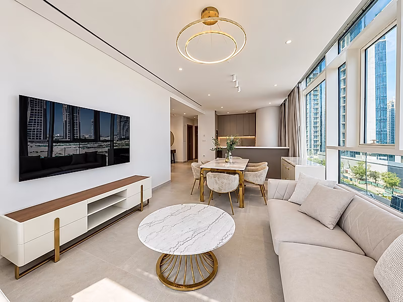 Contemporary Apartment in Lusail | 2 Bedrooms + Multipurpose Room | Flexible Payments - Photo 3