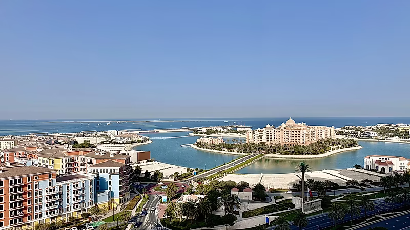 نصف مفروشة 1 غرفة نوم + مكتب - Photo 2