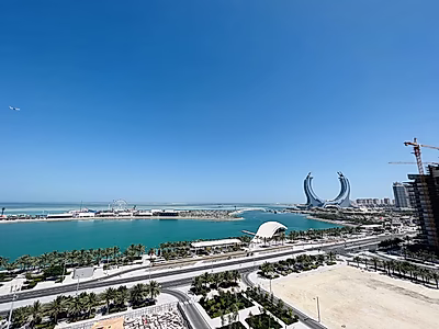 صمم منزل أحلامك - شقة 3 غرف نوم بإطلالة بحرية في مارينا لوسيل!