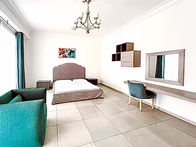 فيلا بمجمع عائلي مفروش بالكامل 3 غرف + خادمة - 13 شهر - أسباير زون