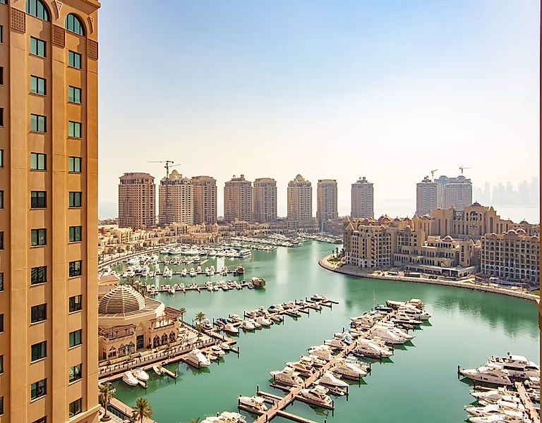Mid-Floor | Semi-Furnished 1 Bedroom + Office | Porto Arabia - Photo 15