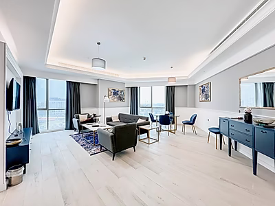 احتضن أسلوب حياة من الراحة والملاءمة | غرفة نوم واحدة مفروشة | قلب الدوحة