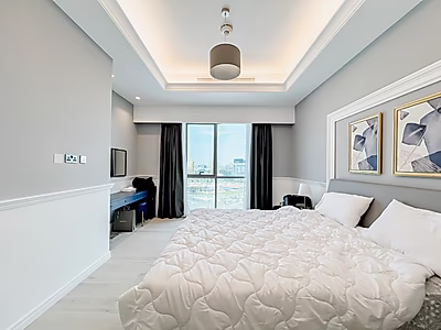 احتضن أسلوب حياة من الراحة والملاءمة | غرفة نوم واحدة مفروشة | قلب الدوحة