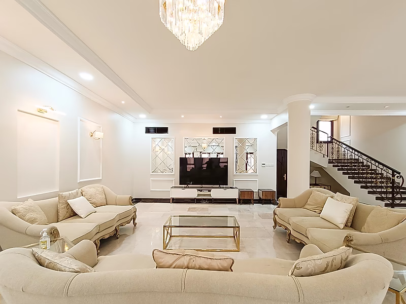 5 Bedrooms+Maid Fully Furnished Villa | West Bay Lagoon. - Photo 3