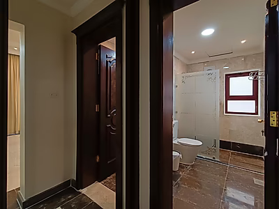 فيلا فاخرة بـ 6 غرف نوم مفروشة بالكامل | ويست باي لاجون