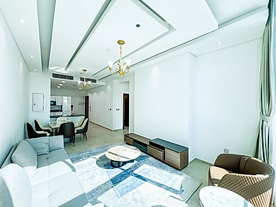 شقة فاخرة جديدة مكونة من غرفتي نوم للإيجار في مارينا لوسيل