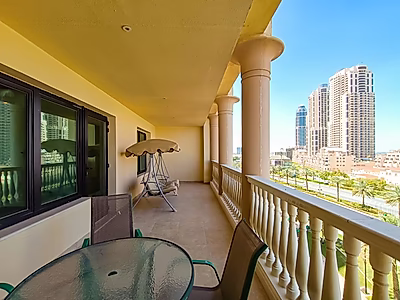 SPACIOUS 1 BEDROOM WITH SEA VIEW IN PORTO ARABIA