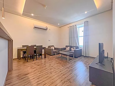 FULLY FURNISHED ONE BEDROOM WITH ALL BILLS IN OLD AIRPORT..