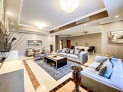 بنتهاوس معاصر مفروش 4 غرف نوم + خادمة في بورتو أرابيا | اللؤلؤة - قطر