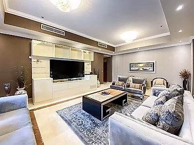 بنتهاوس معاصر مفروش 4 غرف نوم + خادمة في بورتو أرابيا | اللؤلؤة - قطر