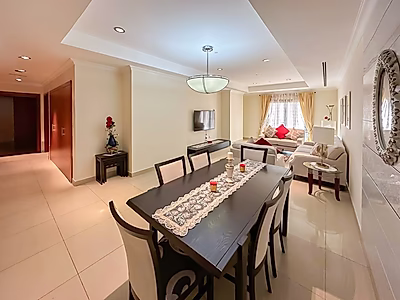 Spacious 2BR Apartment In Porto Arabia With Large Balcony | The Pearl - Qatar