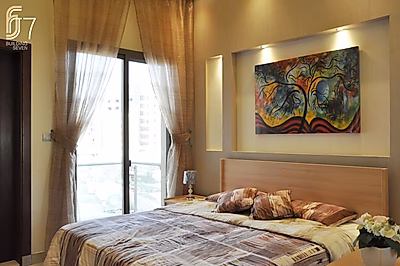 شَقَّة مُفْرَشَة كَامِلًا غُرْفَتَيْ نَوْم فِي أُم غُوَيْلِينَة