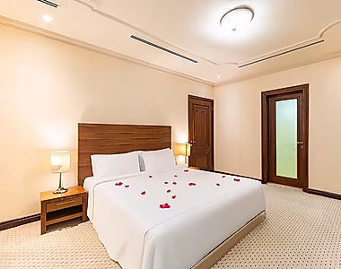 غرفة نوم واحدة فاخرة مفروشة بالكامل جميع الفواتير مشمولة