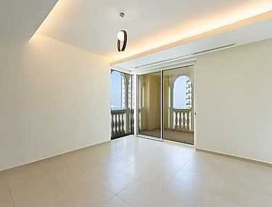 الفواتير مشمولة | شقة شبه مفروشة من غرفة نوم واحدة في اللؤلؤة