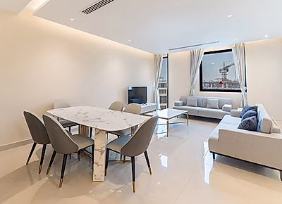 غرفة نوم واحدة مفروشة | جديدة تمامًا | تتضمن خدمة الواي فاي