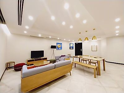 غرفتي نوم مريحة مفروشة بالكامل || شامل الفواتير || المنصورة