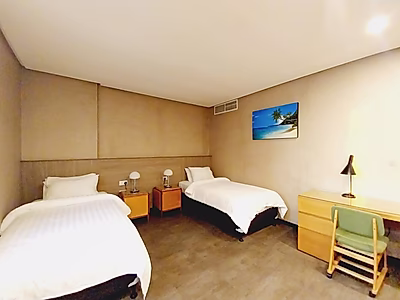 غرفتي نوم مريحة مفروشة بالكامل || شامل الفواتير || المنصورة