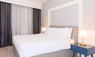 شقة فاخرة بغرفة نوم واحدة في الدوحة – حيث تلتقي الفخامة مع الراحة