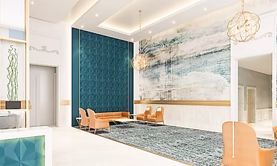 شقة فاخرة بغرفة نوم واحدة في الدوحة – حيث تلتقي الفخامة مع الراحة