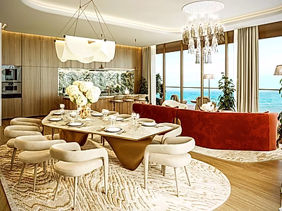 Luxury 3-Bedroom by Zaha Hadid