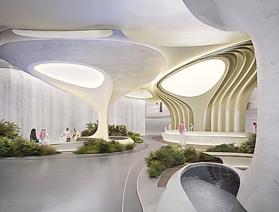 Luxury 3-Bedroom by Zaha Hadid