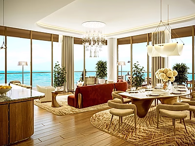 Luxury 3-Bedroom by Zaha Hadid