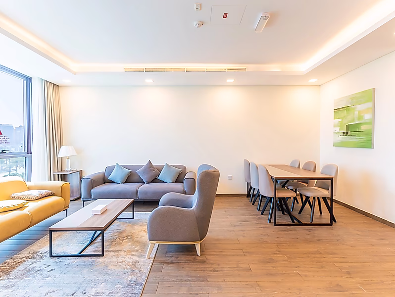 شقة فاخرة من غرفة نوم واحدة في منطقة جاردينو، ذا بيرل - Photo 7