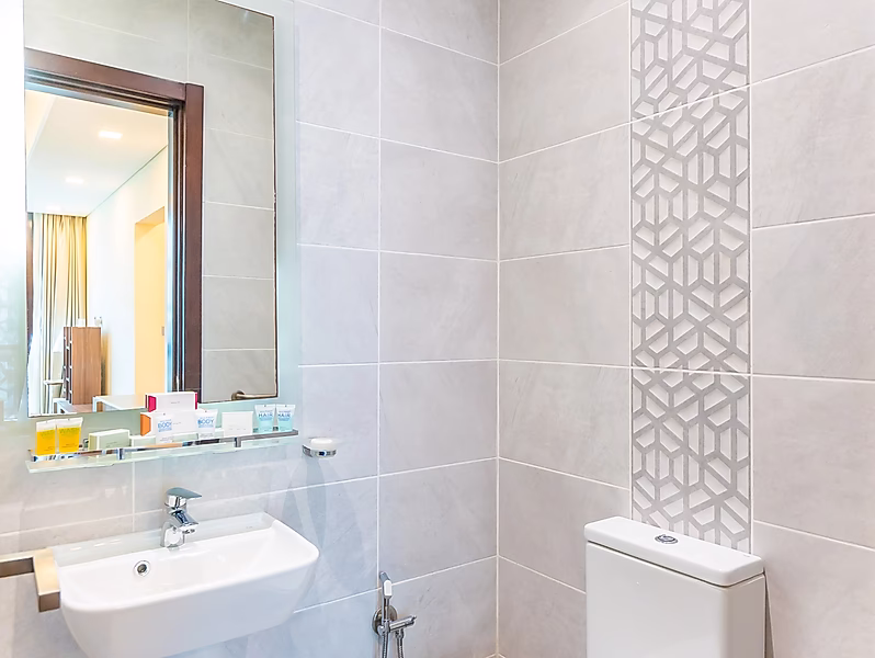 شقة فاخرة من غرفة نوم واحدة في منطقة جاردينو، ذا بيرل - Photo 11