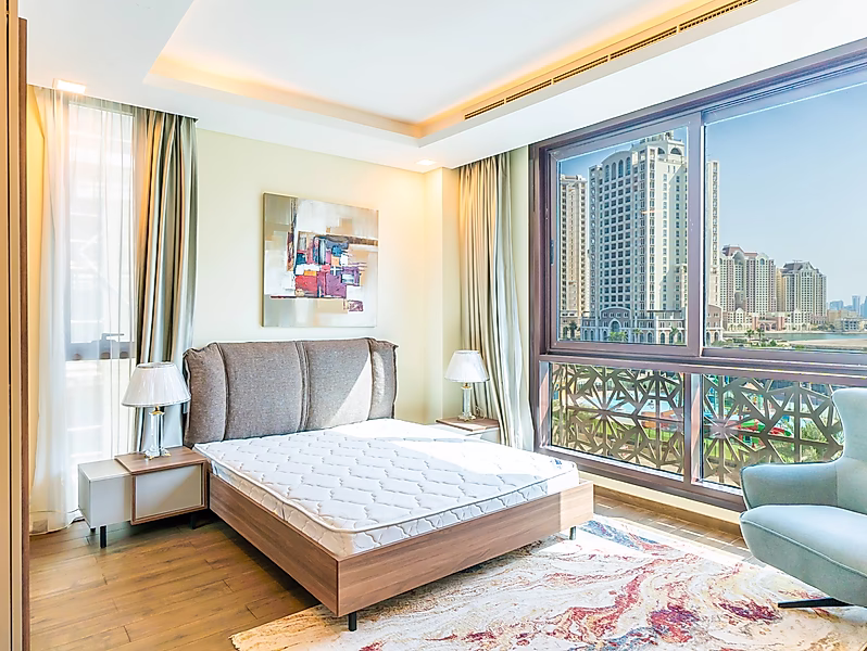 شقة فاخرة من غرفة نوم واحدة في منطقة جاردينو، ذا بيرل - Photo 16