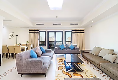 3 BED SF | FULL MARINA VIEW | SPACIOUS LIVING AREA
