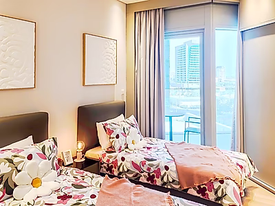 مارينا | شقة لشخصين + ضيف | الفواتير مشمولة