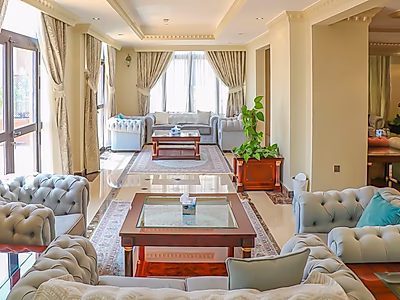 بنتهاوس فاخر مفروش بالكامل 5 غرف نوم في بورتو أرابيا | الدوحة - قطر