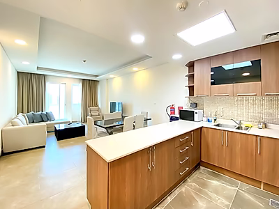 شقة رائعة من غرفتين للبيع في لوسيل