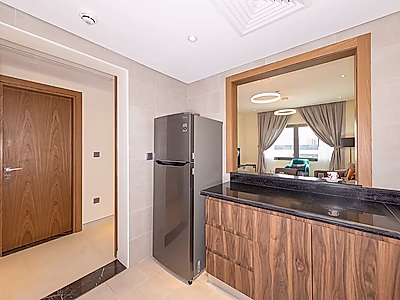 شقة مفروشة غرفتين وصالة + غرفة خادمة | الوعب