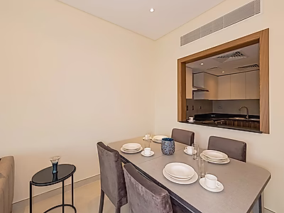 شقة مفروشة غرفتين وصالة + غرفة خادمة | الوعب