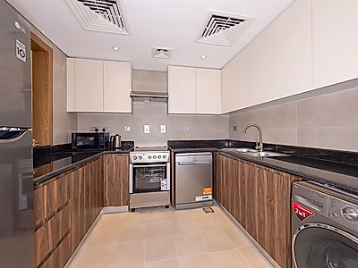 شقة مفروشة غرفتين وصالة + غرفة خادمة | الوعب