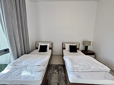 شقة مفروشة غرفتين وصالة + غرفة خادمة | الوعب