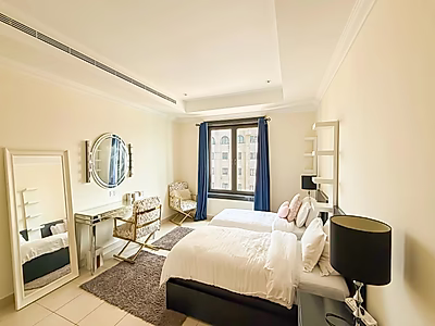 Elegant 3-Bedroom Apartment with Maid’s Room & Stunning Marina View | Porto Arabia, The Pearl-Qatar