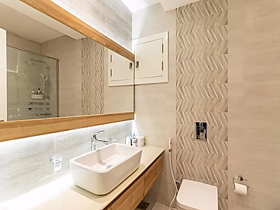 راحة معيشية حديثة في قلب السد – شقة غرفة وصالة في برج بن الشيخ