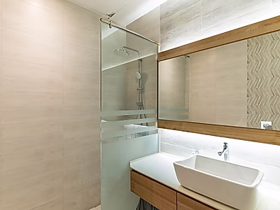 الأناقة والراحة: شقة بغرفة نوم واحدة في برج بن الشيخ