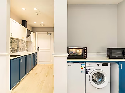 الراحة العصرية في قلب السد: شقة بغرفة نوم واحدة في برج بن الشيخ