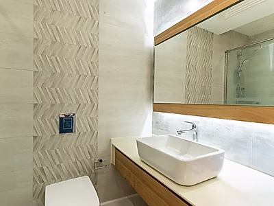 الراحة العصرية في قلب السد: شقة بغرفة نوم واحدة في برج بن الشيخ